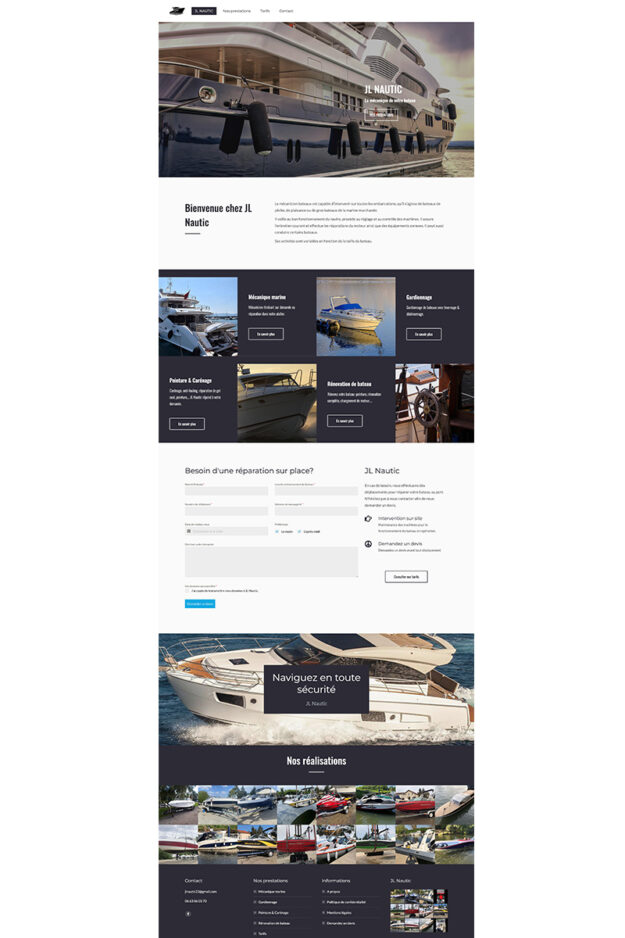 REPARATIONS NAUTIQUES