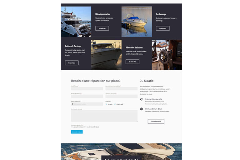 REPARATIONS NAUTIQUES