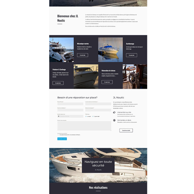 REPARATIONS NAUTIQUES