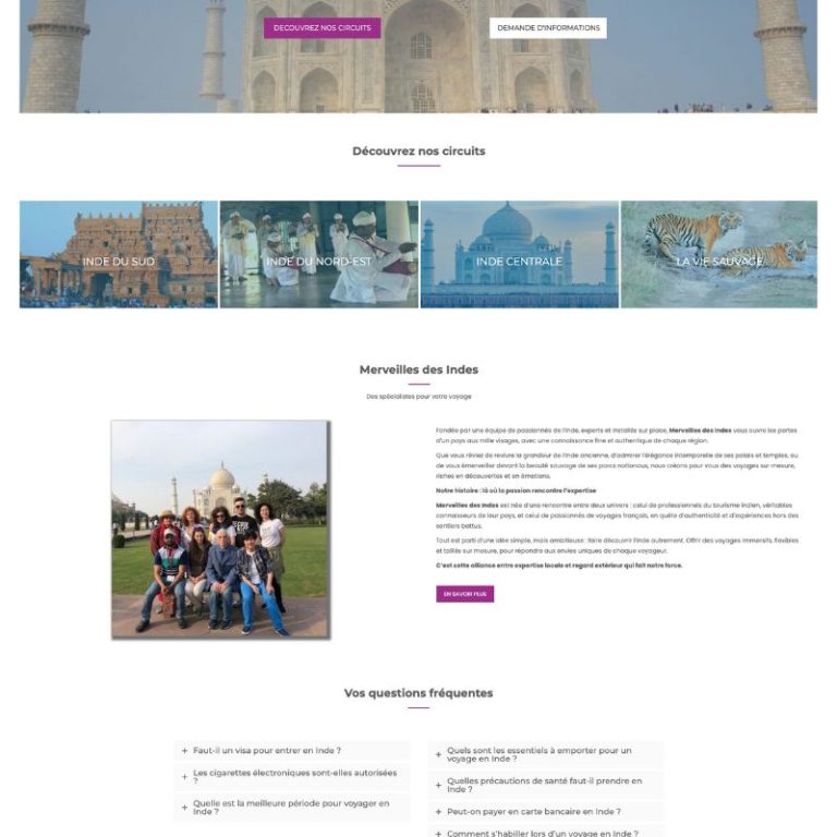 MERVEILLES DES INDES
