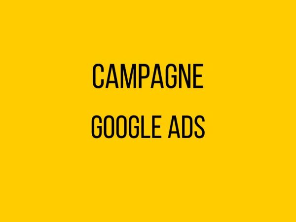 Campagne Google Ads